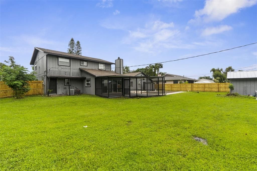 Backyard, Exterior