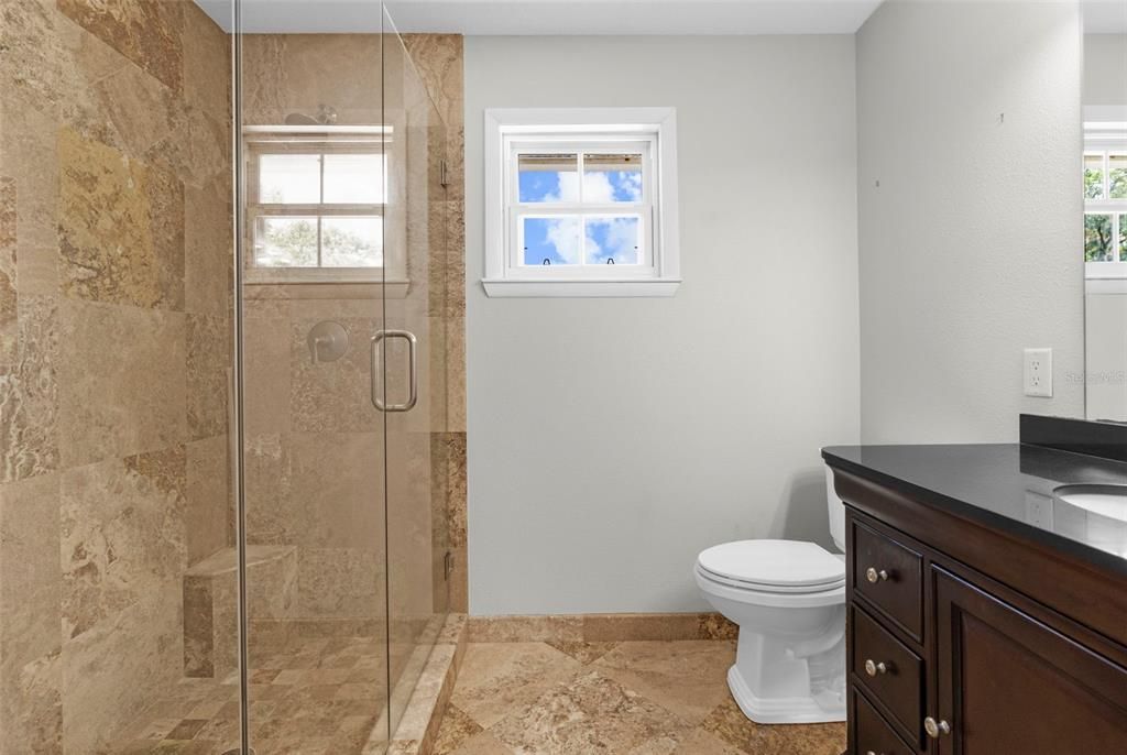 Bathroom, Glass Shower, Interior