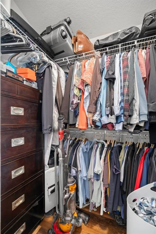 Interior, Walk-in Closets, Wood Texture Flooring