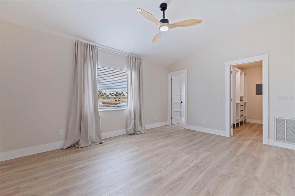 Empty room, Interior, Wood Texture Flooring