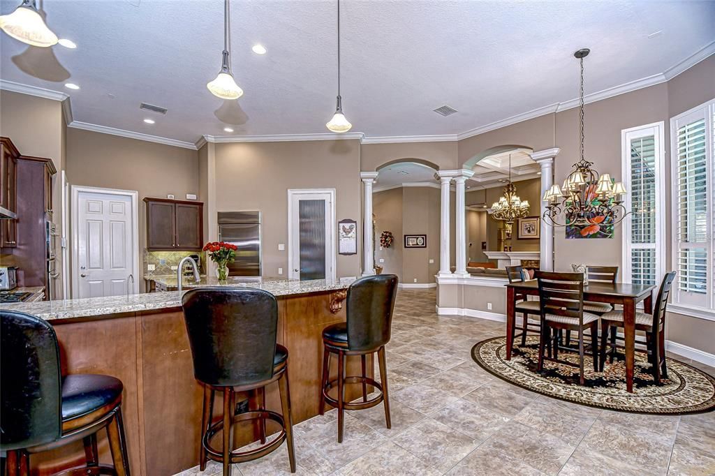 Chandelier, Dining room, Interior, Kitchen, Pendant Lights, Recessed Lighting