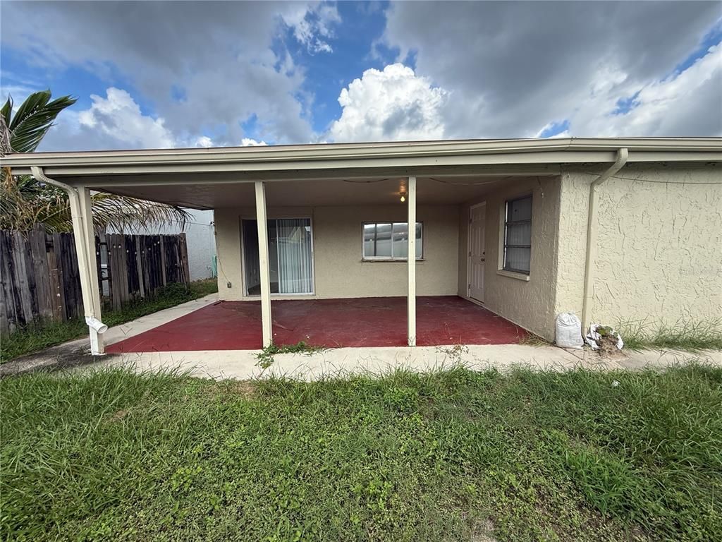 Backyard, Exterior
