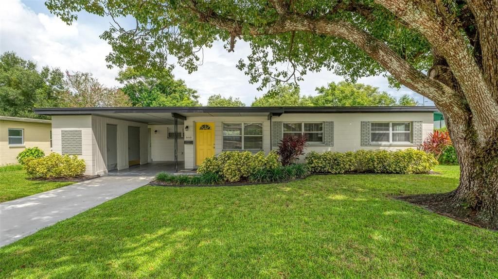 Backyard, Exterior, Facade, Ranch