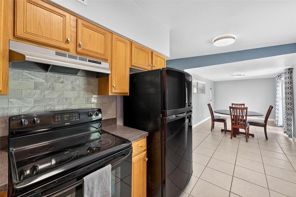 Dining room, Interior, Kitchen