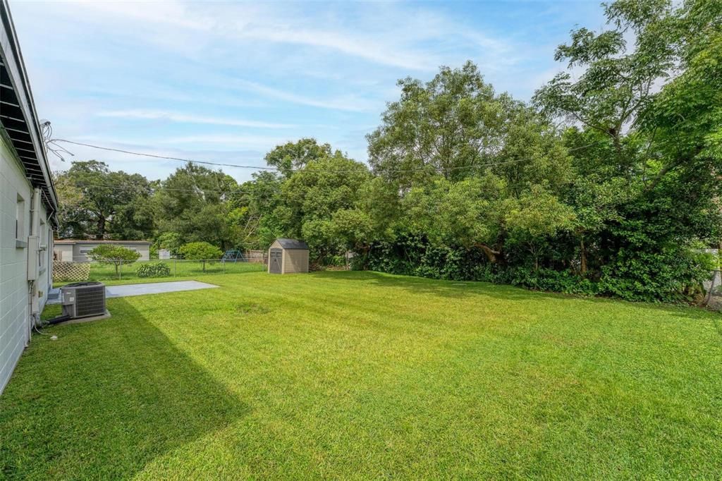 Backyard, Exterior