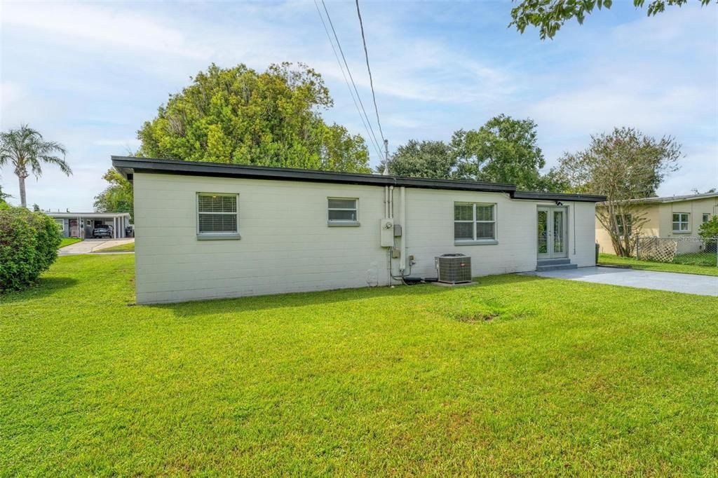 Backyard, Exterior