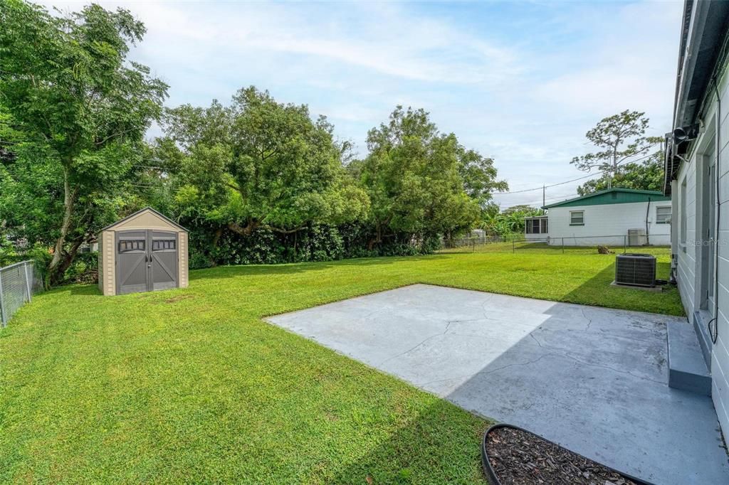Backyard, Exterior