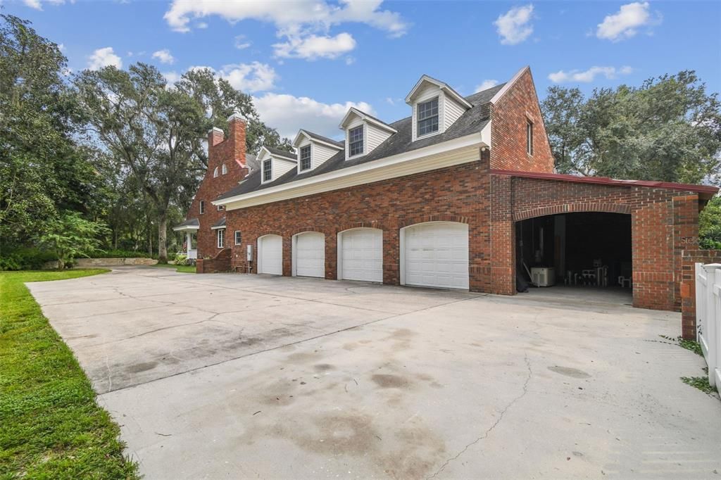 Attached, Exterior, Facade, Brick Facade, Cape Cod