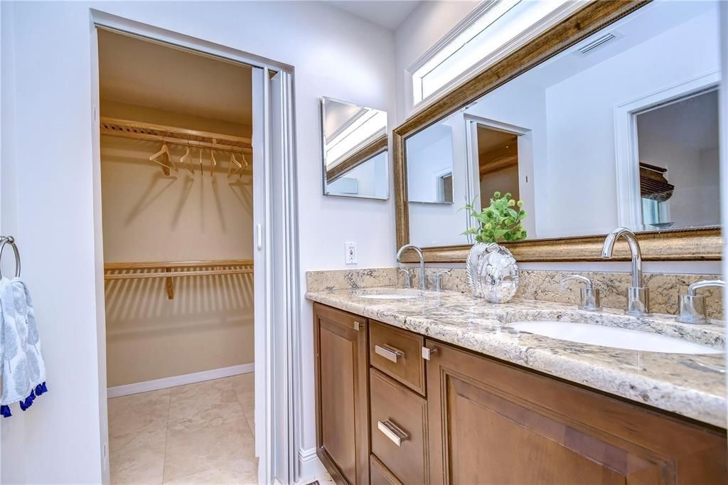 Bathroom, Dual Sink Vanities, Interior, Walk-in Closets