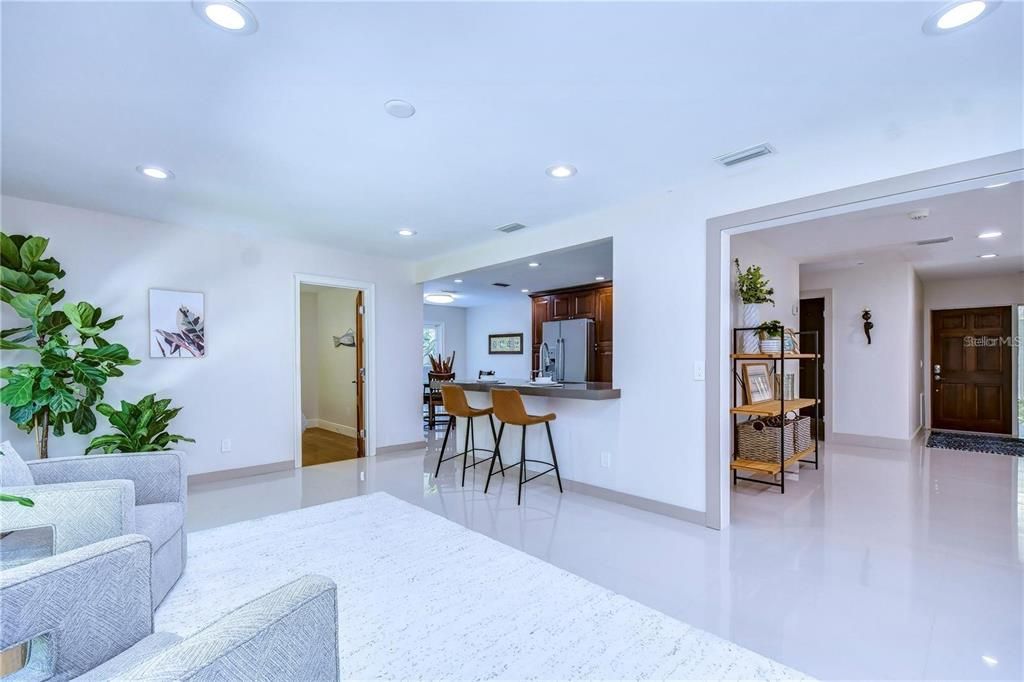 Interior, Kitchen, Recessed Lighting