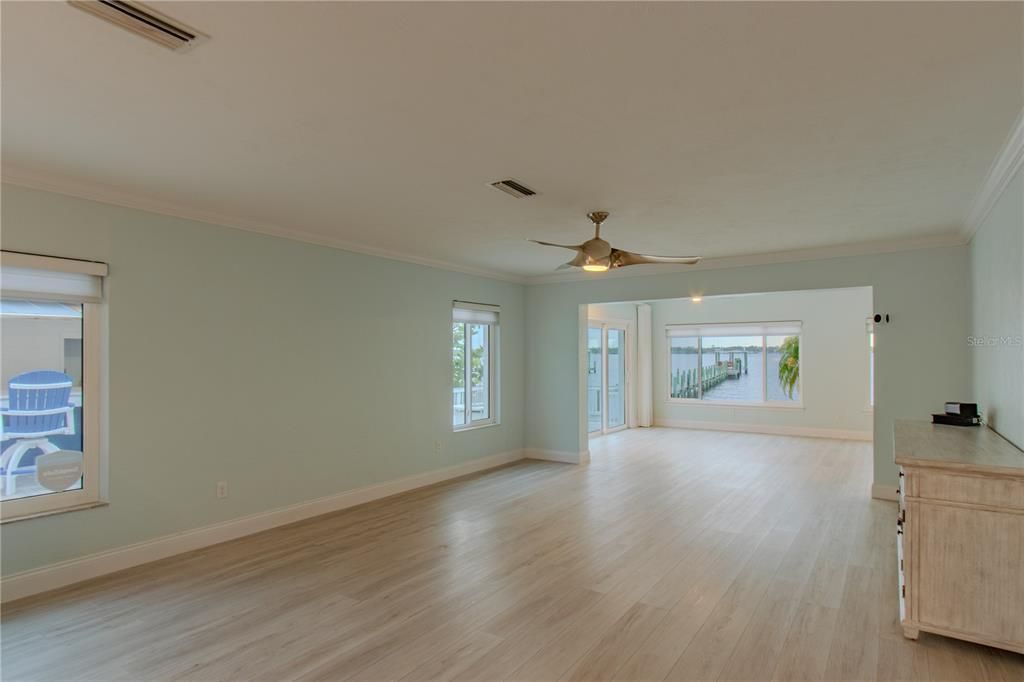 Empty room, Interior, Wood Texture Flooring