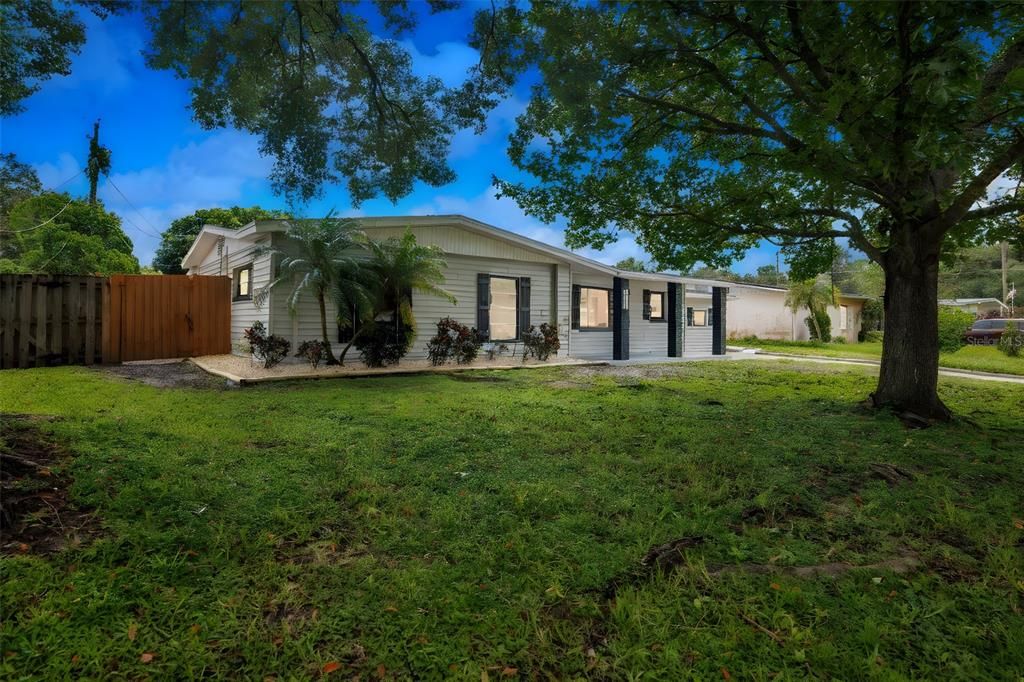 Backyard, Exterior