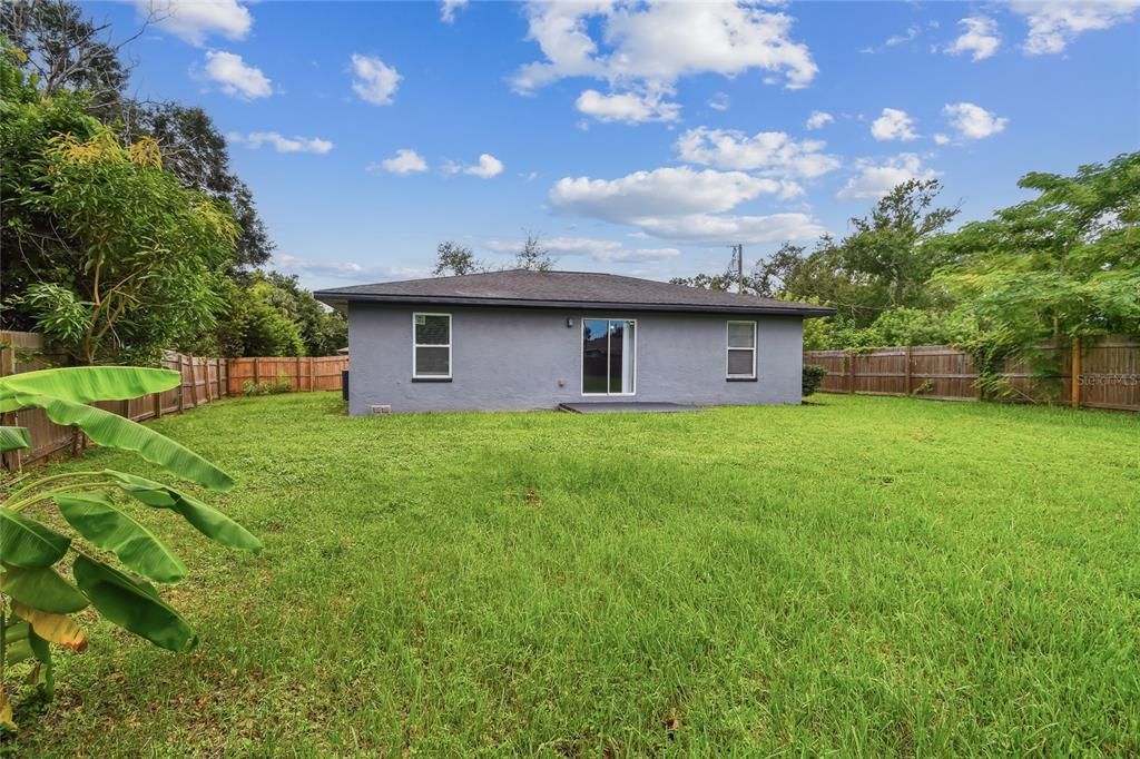 Backyard, Exterior