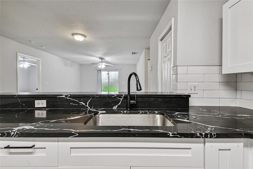 Interior, Kitchen, Marble Walls