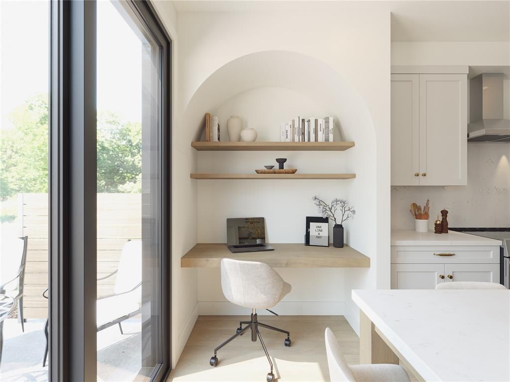 Home Office, Interior