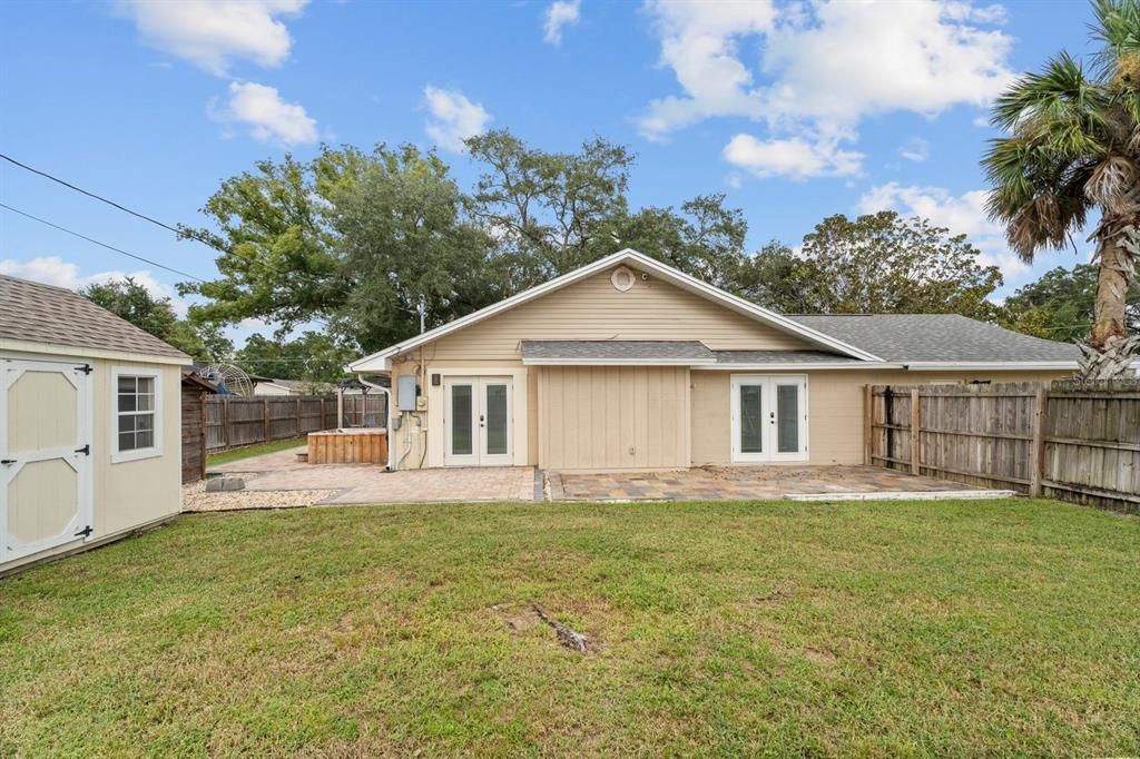 Backyard, Exterior