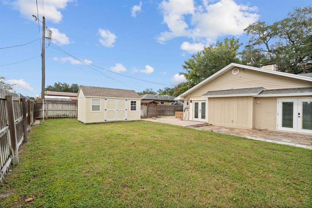 Backyard, Exterior