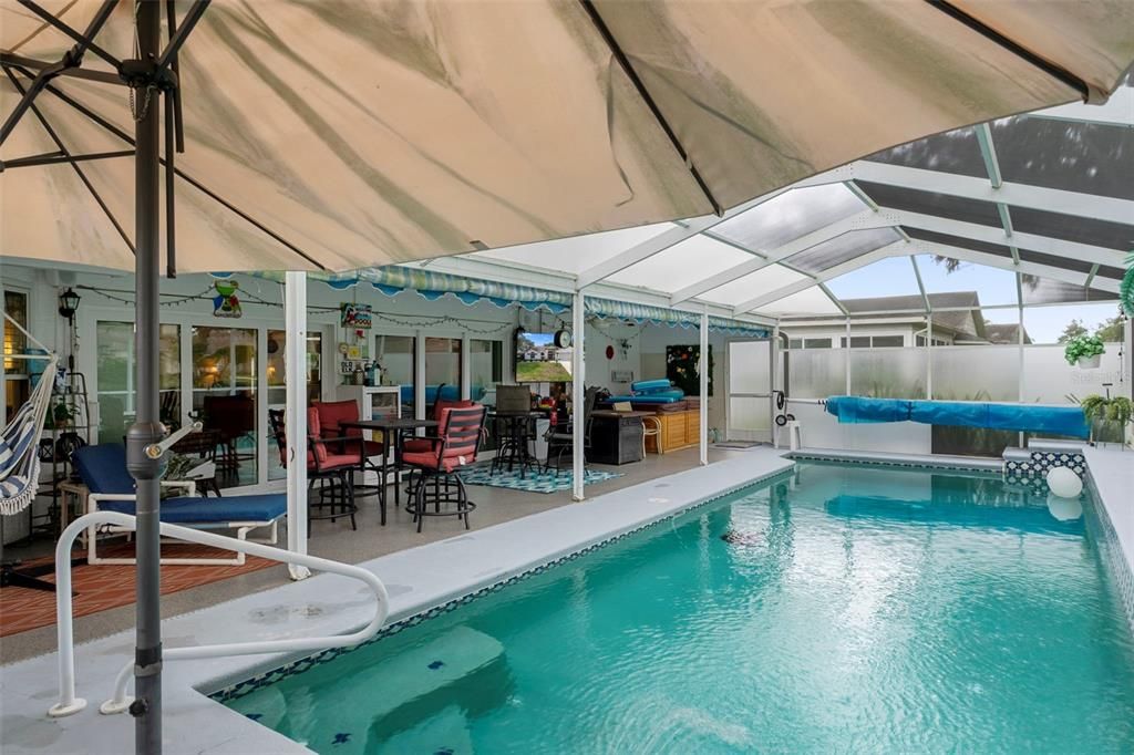 Glass Ceilings, Interior, Pool, Sun Room