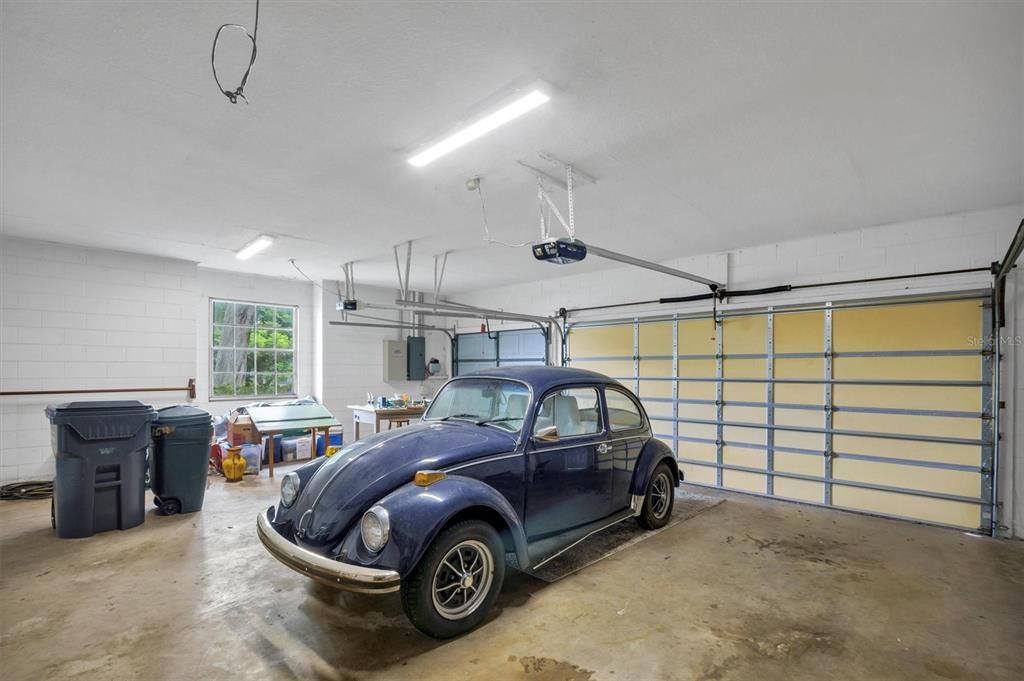 Garage, Interior, Recessed Lighting