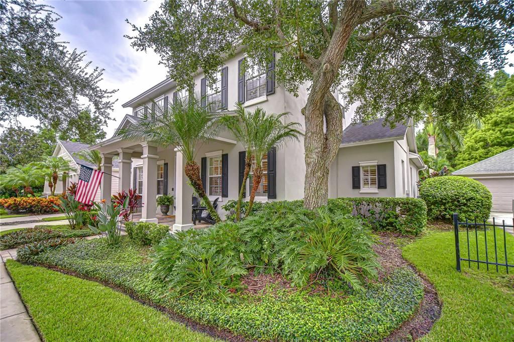 Backyard, Exterior, Facade, French Provincial