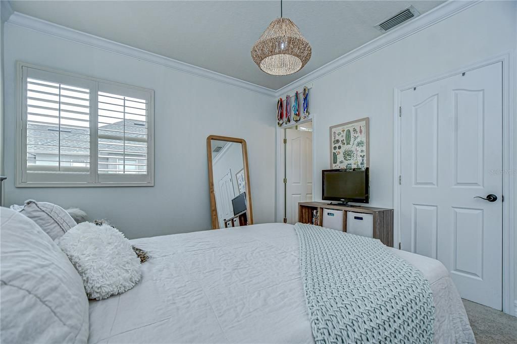Bedroom, Interior, Pendant Lights