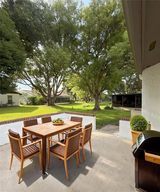 Backyard, Exterior