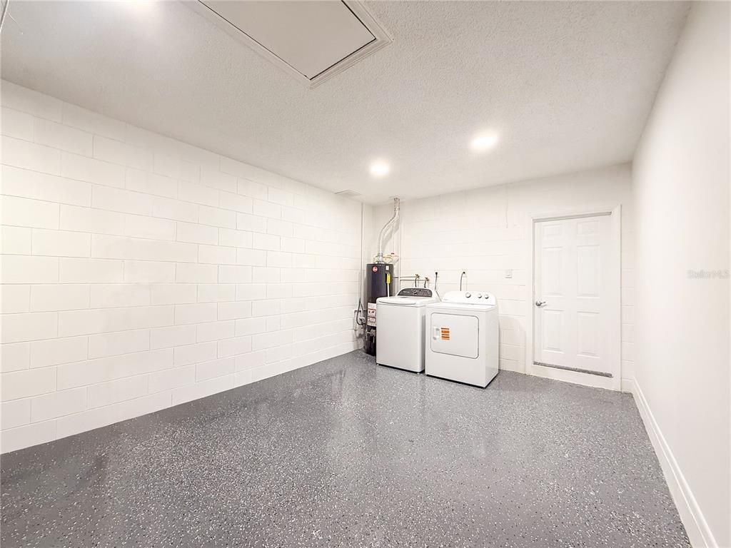 Interior, Recessed Lighting, Washer