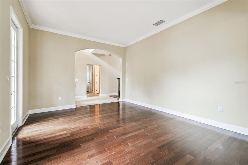 Empty room, Interior, Wood Texture Flooring