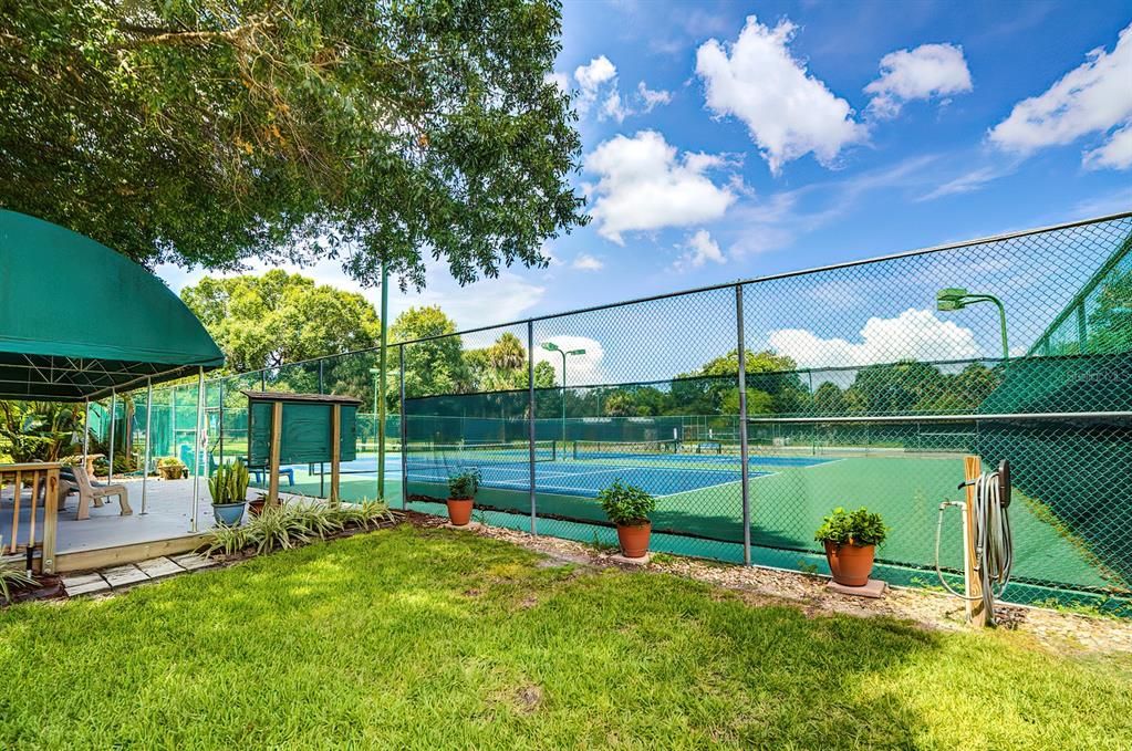 Exterior, Tennis Courts