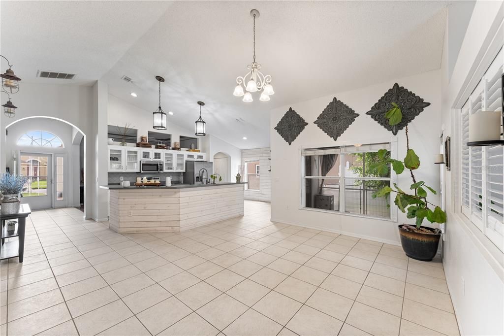 Interior, Kitchen, Pendant Lights, Recessed Lighting
