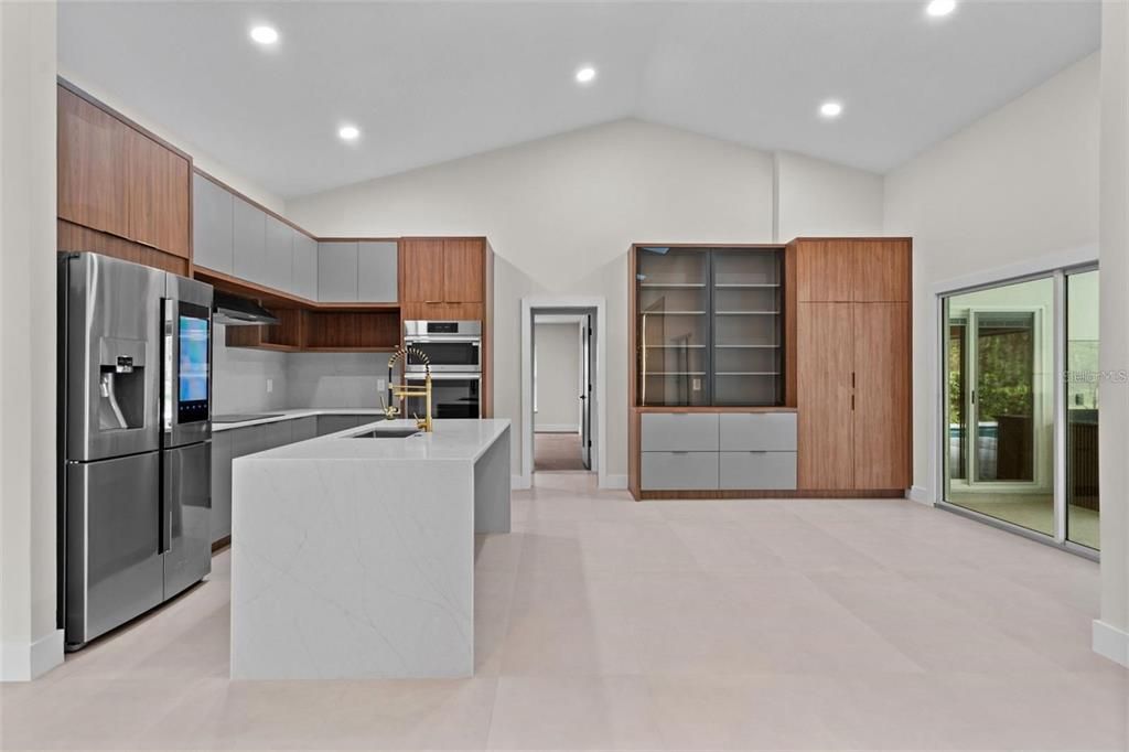 Interior, Kitchen, Recessed Lighting, Stainless Steel Appliances