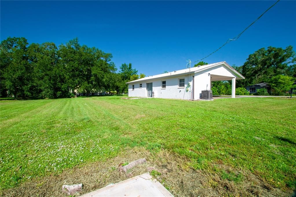 Backyard, Exterior