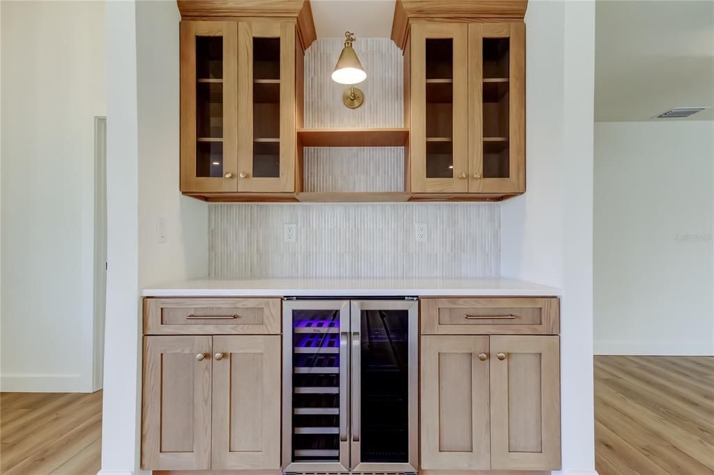 Interior, Kitchen, Pendant Lights, Wood Texture Flooring