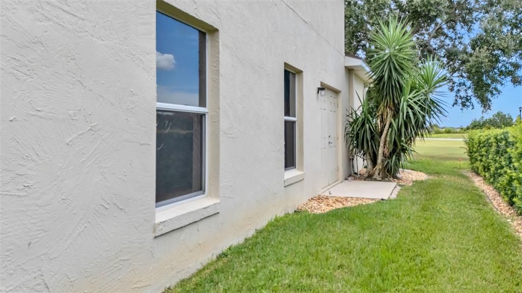 Backyard, Exterior