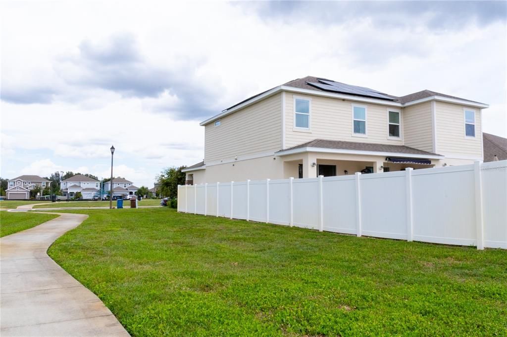Backyard, Exterior, Solar Panels