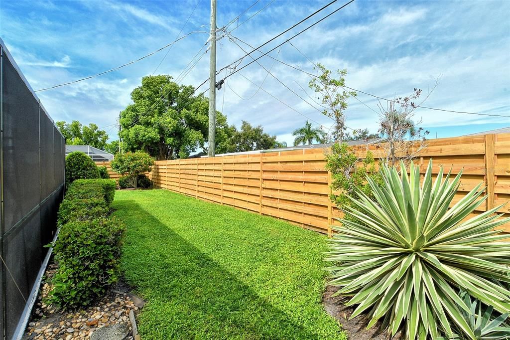 Backyard, Exterior