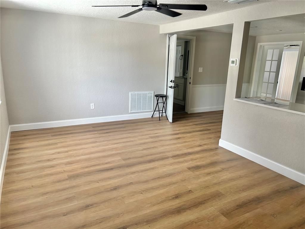 Empty room, Interior, Wood Texture Flooring
