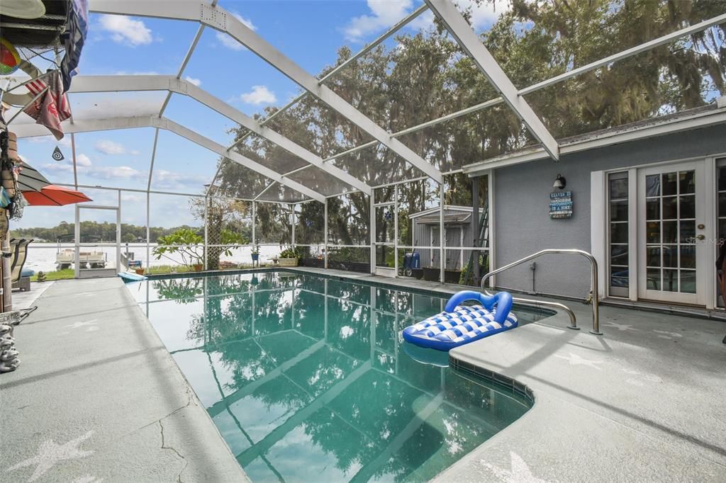 Glass Ceilings, Interior, Pool, Sun Room