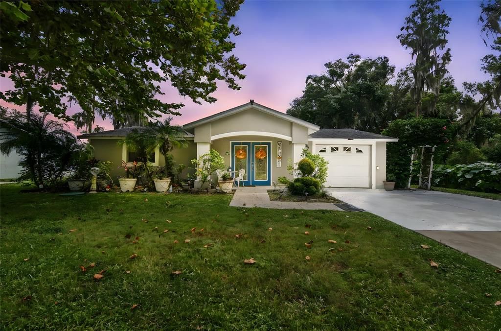 Attached, Backyard, Exterior, Facade, Ranch