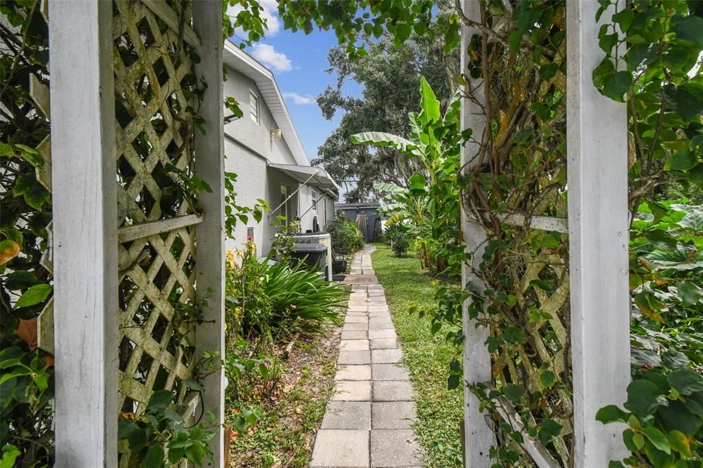 Backyard, Exterior