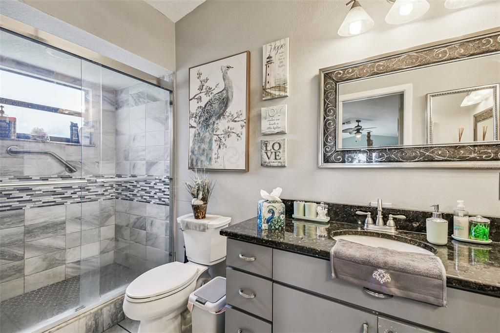 Bathroom, Glass Shower, Interior
