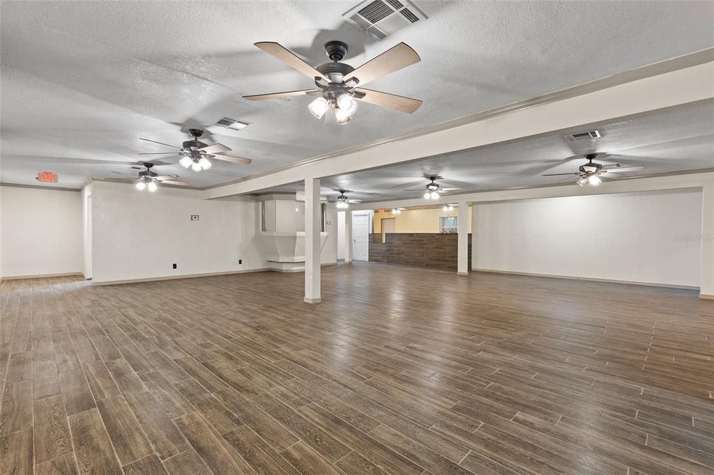 Empty room, Interior, Wood Texture Flooring