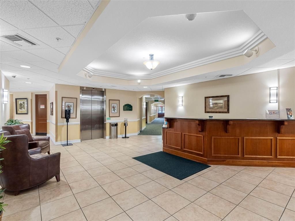 Elevator, Interior, Recessed Lighting
