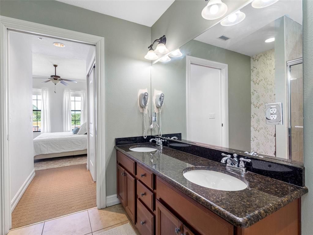 Bathroom, Bedroom, Dual Sink Vanities, Interior, Recessed Lighting