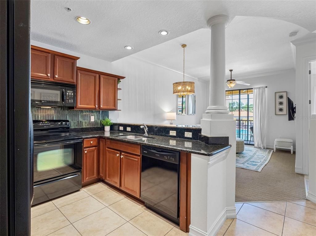 Interior, Kitchen, Pendant Lights, Recessed Lighting