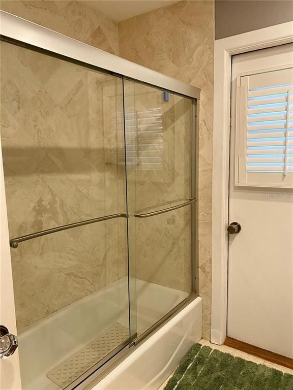 Bathroom, Glass Shower, Interior, Marble Walls