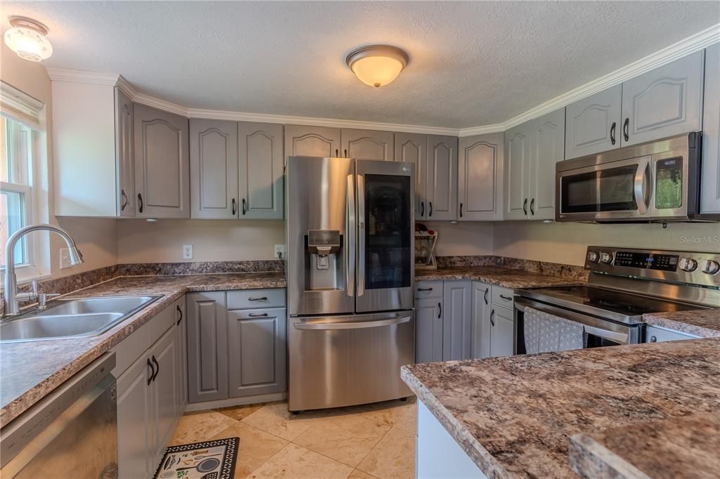 Interior, Kitchen, Stainless Steel Appliances