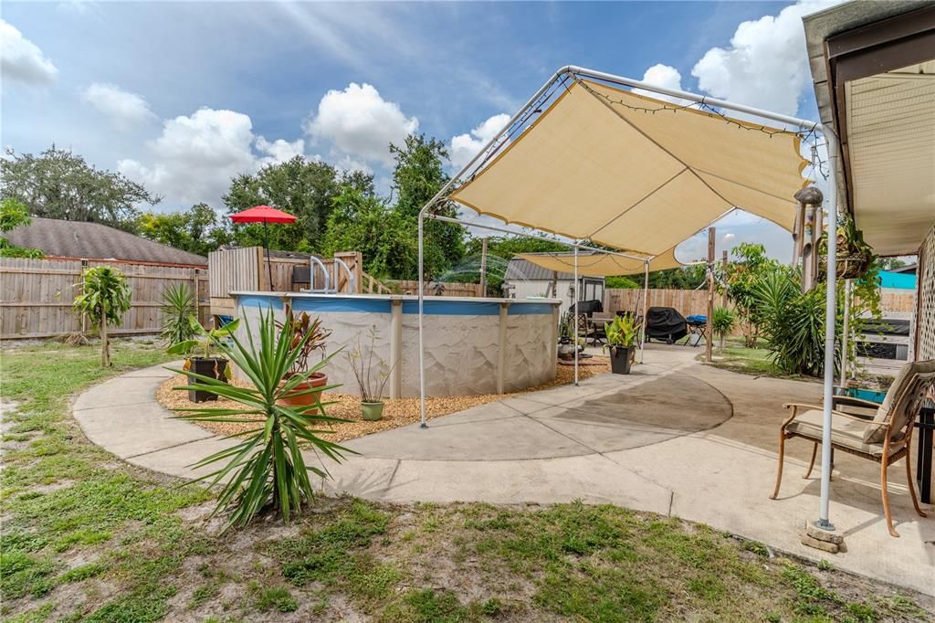 Backyard, Exterior, Pool