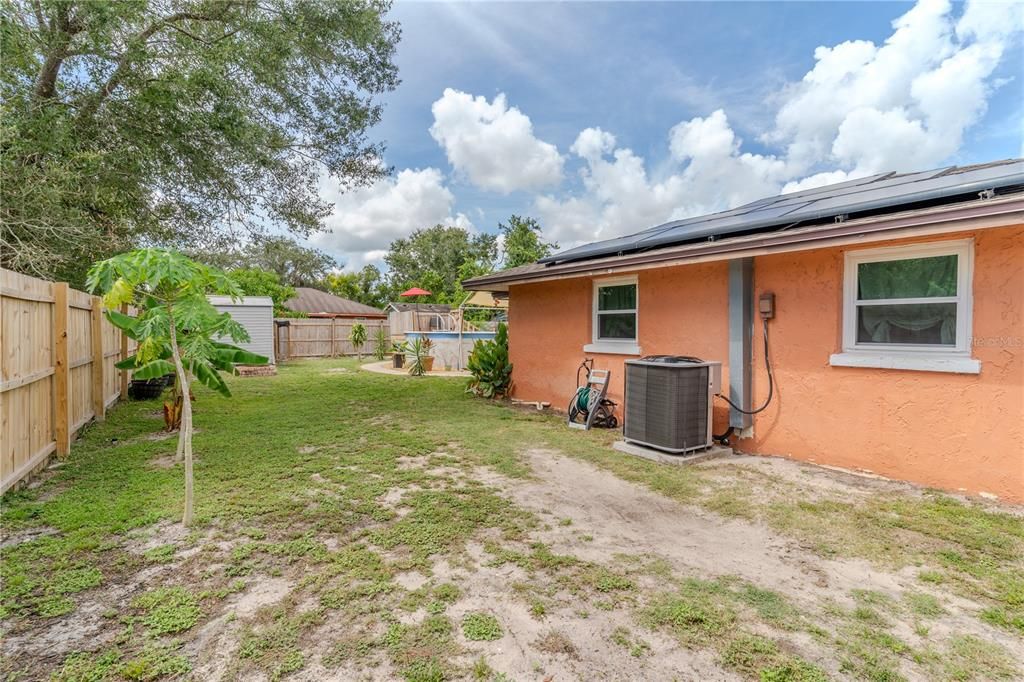 Backyard, Exterior, Solar Panels