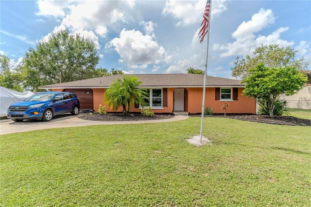 Attached, Backyard, Exterior, Facade, Ranch